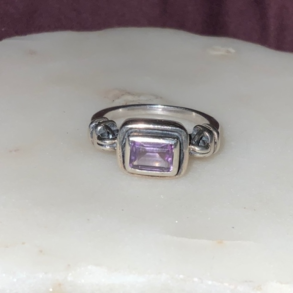 Silpada Sterling Silver Amethyst Ring